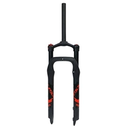 aiNPCde Mountain Bike Fork aiNPCde 26 Inch Bike Suspension Fork, Lightweight Alloy MTB Beach Snow Electric Bike Air Forks, for 4.0" Tire, Width: 135mm