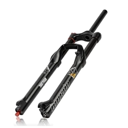 TISORT Mountain Bike Fork Air MTB Suspension Fork 26 / 27.5 Rebound Adjust 160mm Travel 1-1 / 8" Straight Mountain Bike Fork DH / AM Bicycle Forks (Size : 27.5")