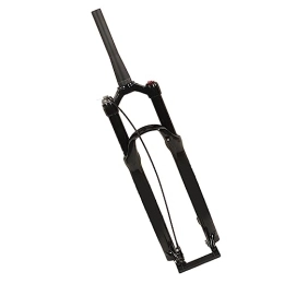 Alomejor Spares Alomejor 29 Inch Bike Front Fork Mountain Bike Air Suspension Front Fork Tapered with Black Tube Remote Lockout