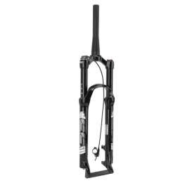 Alomejor Mountain Bike Fork Alomejor Bike Suspension Front Fork Remote LockoutAir Suspension Front Fork for Mountain Bike Black