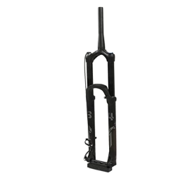 Alomejor Spares Alomejor Mountain Bike Front Fork 175mm Stroke Bicycle Suspension Fork Tapered Steerer Remote Lockout Barrel Shaft 29inch