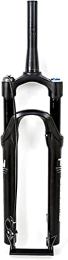 Amdieu Mountain Bike Fork Amdieu Mountain Bicycle Suspension Forks, 27.5 / 29er Bike Front Fork with Rebound Adjustment 100mm Travel Air Suspension Fork Accessories (Color : Black, Size : 27.5inch)