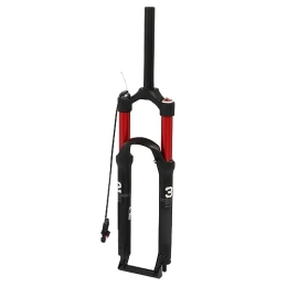 AMONIDA Spares AMONIDA Bicycle Front Fork, 27.5in Mountain Bike Suspension Fork Straight Steerer for Off Road