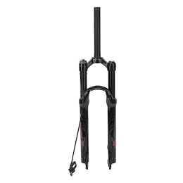 AMONIDA Mountain Bike Fork AMONIDA Bicycle Front Fork, Black Suspension Fork for Motorcycle