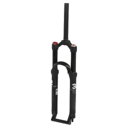 AMONIDA Spares AMONIDA Bicycle Front Fork, Low Noise Bike Air Suspension Fork for Hiking