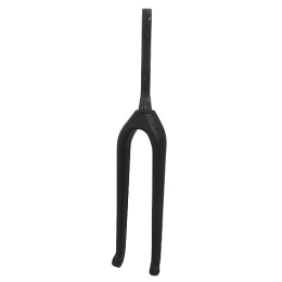 AMONIDA Spares AMONIDA Carbon Fiber Bike Front Fork, Quiet Bike Front Fork, High Safety Factor, Lightweight for Outdoor Riding