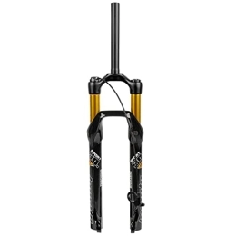 Asiacreate Mountain Bike Fork Asiacreate 26 / 27.5 / 29-inch MTB Fork 1-1 / 8" Straight Mountain Bike Suspension Fork Remote Lockout 100mm Travel Ultralight Mountain Bike Front Forks (Color : Black, Size : 27.5inch)