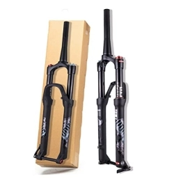 Asiacreate Mountain Bike Fork Asiacreate 26 27.5 Inch MTB Suspension Fork Thru Axle 15mm 1-1 / 2'' Disc Brake Air Shock Absorber Forks 120mm Travel HL Bike Front Fork With Damping