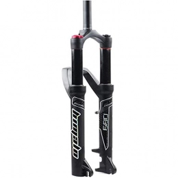 Auoiuoy Mountain Bike Fork Auoiuoy Bicycle Suspension Fork 26 27.5 29 Inch MTB Air Fork Front Forks for Mountain Bikes 34 Disc Brake 110mm Travel 1-1 / 8"HL / RL, C-26inch