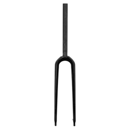 banapoy Mountain Bike Fork banapoy Mountain Bike Fork, 1-1 / 8 3K T800 Full Carbon Fiber Mountain Bike Fork, Threadless Tapered Tube Rigid Brake Road Bike Fork, Bike Accessories for Road Bike (Black Matte)