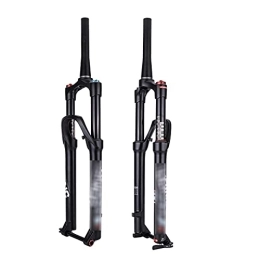 Flyafish Spares Bicycle Air Fork Mountain Bike Front Fork 29 Inch Shock Absorber Front Fork Cone Tube Shoulder Control Barrel Shaft 140 Stroke Magnesium Alloy Air Fork Can Lock The Front Fork fit Mountain Bike