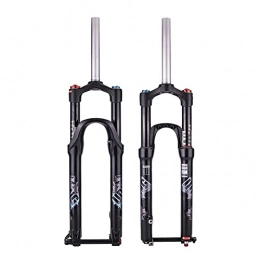 qidongshimaohuacegongqiyouxiangongsi Spares Bicycle fork Mountain Suspension Fork 26 / 27.5 Straight Tube Shoulder Control Mountain Bike Front Fork Magnesium Alloy Air Fork