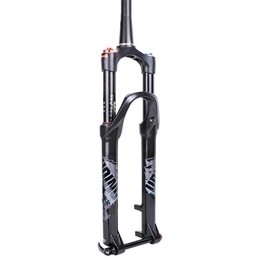 qidongshimaohuacegongqiyouxiangongsi Spares Bike forks 120mm Travel Air Fork 26 27.5 Inch Forged Thru Axle QR Quick Release Suspension Straight Tapered Tube MTB Bicycle Bike Fork mtb fork ( Color : 27.5 1.125 Thru Axle )