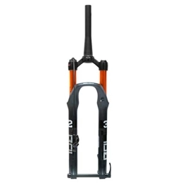 qidongshimaohuacegongqiyouxiangongsi Spares Bike forks MTB Fork 100mmTraver 32 RL 29er Inch Suspension Fork Lock Straight Tapered Thru Axle QR Quick Release Fo bicycle Accesorios mtb fork ( Color : 27.5er Straight hand )