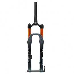 qidongshimaohuacegongqiyouxiangongsi Mountain Bike Fork Bike forks MTB Fork 100mmTraver 32 RL 29er Inch Suspension Fork Lock Straight Tapered Thru Axle QR Quick Release Fo bicycle Accesorios mtb fork ( Color : 29er Straight Line )