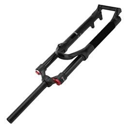 Demeras Mountain Bike Fork Bike Front Fork Mountain Bike Front Fork Bicycle Double Air Chamber Front Fork for 27.5in Bike