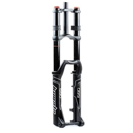  Mountain Bike Fork Bike Suspension Forks Mountain Bike Suspension Fork 27.5" 29 Inch Downhill Fork 175mm Travel Thru Axle 110x20mm MTB Air Shock Absorber DH 1-1 / 8 Ultra Light Bicycle Front Fork With Damping