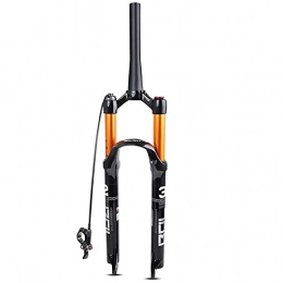 Bktmen Spares Bktmen Bicycle Front Fork Travel 120mm Straight Pipe 1-1 / 8 Inches Shock Absorber Mountain Bike Suspension Forks Manual Lockout (Color : Tapered Remote, Size : 27.5 inches)