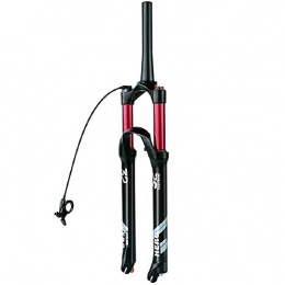 Bktmen Spares Bktmen Mountain Bike Suspension Front Fork Travel 140mm Magnesium Alloy 1-1 / 8" Straight / Tapered Tube with Rebound Adjust (Color : Tapered Remote, Size : 27.5 inches)