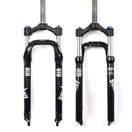 BOLANY Spares BOLANY UK STOCK 26 inch Fat Mountain Bike Oil Spring Suspension Forks, Straight Tube Manual / Crown Lockout 100mm Travel 9mm QR Hub Spacing 135mm, fit 28.6mm Snow / Beach / XC MTB 4.0 Tires