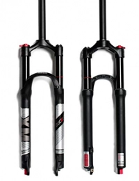 BUCKLOS Spares BUCKLOS 26 27.5 29 Inch Mountain Bike Air Fork, Rebound Adjust MTB Suspension Forks 120mm Travel, Ultralight Aluminum Alloy Front Fork Straight Tube Threadless fit AM / XC / DH Mountain / Road Bicycle