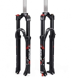 BUCKLOS Mountain Bike Fork BUCKLOS US Stock Mountain Bicycle Suspension Forks, 26 / 27.5 / 29 inch MTB Bike Front Fork with Rebound Adjustment, 110mm Travel 28.6mm Threadless Steerer