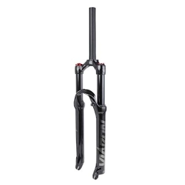 CEmeLi Mountain Bike Fork CEmeLi Mountain Bicycle Suspension Fork Magnesium Alloy 26 / 27.5 / 29 Inch 1-1 / 8" Bike Air Front Forks (Titanium 27.5 inches)