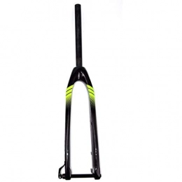 CHOULIANHD Mountain Bike Fork CHOULIANHD Full Carbon Fiber Mountain Bike Front Fork Tube Shaft Disc Brake Straight Hard Fork Suspension Bike Forks (Color : B, Size : 27.5-inches)