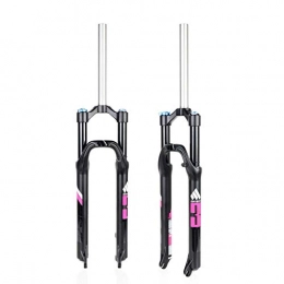 CWGHH Mountain Bike Fork CWGHH Mountain bike suspension fork, 26.27.5 inch shoulder control suspension suspension fork shock absorption air pressure MTB bike fork Moutain bike fork