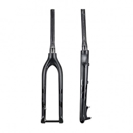 CWYP-MS Spares CWYP-MS Bicycle Fork Bike Suspension Front Fork 27.5 / 29Inch MTB Front Fork Carbon Rigid Fork Axle Thru 15X100Mm Mountain Forks (Size : 29inch)
