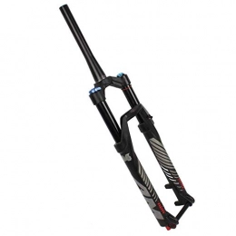 XIUYU Mountain Bike Fork Cycling Suspension Fork Fork 26 / 27.5 / 29 Inch Conical Tube Double Air Chamber Front Fork 1-1 / 8" Disc Brake, A-26inch XIUYU (Color : A, Size : 29inch)