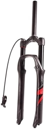 DACYS Spares DACYS Bicycle Suspension Fork MTB Bicycle Front Fork 26" 27.5" Bicycle Suspension Forks Mtb Bike Front Fork Remote Control 130Mm Travel Qr 1-1 / 8" Steerer Disc Brake (Size : 26")