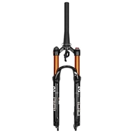 DGHJK Spares DGHJK Mountain Bike MTB Fork 26 27.5 29 inch Suspension, Bicycle Air Fork 1-1 / 8, Ultralight Discbrake Front Forks fit XC / AM / FR Cycling