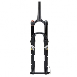 BaiHogi Spares Downhill Fork 26 27.5 29 Inch Mountain Bike Fork Bicycle Air Suspension Disc Brake Fork Through Axle 15mm HL / RL Travel 135mm Bicycle Assembly Accessories (Color : Manual, Size : 26inch)