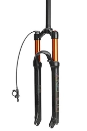 Dunki Mountain Bike Fork Dunki Bicycle Fork Air Supension 26 / 27.5 / 29er Rebound Adjustment ABS Lock Straight / Tapered Travel 100mm Mountain Bike Fork (29er Straight Line)