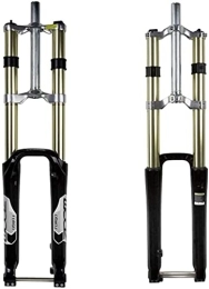 EMISOO Mountain Bike Fork EMISOO Bicycle Magnesium Alloy Downhill Forks MTB Bike Suspension Fork 180mm Travel, 20mm Axle, 1-1 / 8" Threadless Mountain Bikes Fork 27.5 / 29inch 26