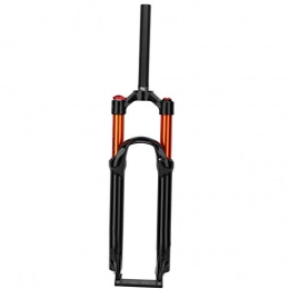 Eulbevoli Mountain Bike Fork Eulbevoli Air Front Fork, Alloy Material Rebound Adjustment 27.5in Bike Front Fork Anti‑scratch Lubricating Coating for for 27.5in Mountain Bike