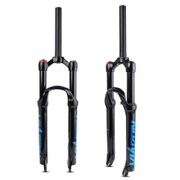  Mountain Bike Fork For Bike Front Fork 26 29 Inch Mountain Bike Suspension Fork, Straight Tube 28.6Mm Travel 120Mm Manual Ultralight Gas Shock Absorber Bicycle Cycling Black