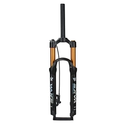 Funien Mountain Bike Fork Funien Ultra-Light Front Fork, Mountain Bike Air Suspension Front Fork With Wire Remote Control Lock Mtb Bicycle Straight Tube Front Fork