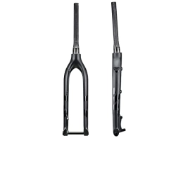 GADEED Mountain Bike Fork GADEED Fork 27.5er 29er Carbon Mountain Bike Rigid Forks Mountain Bicycle Fork Carbon Fork For MTB Mountain Bike (Color : FK-006-275)