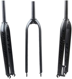 HAO KEAI Mountain Bike Fork HAO KEAI MTB Bicycle Suspension Fork Bike Suspension Fork 26" 27.5" Aluminum Alloy MTB Bicycle Front Forks 29" For Mountain Bikes QR 9mm 730g (Color : Black, Size : 27.5in)