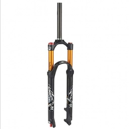 HWL Spares HWL MTB Bike Suspension Fork 26 Inch, Cycling Forks 1-1 / 8" Straight Tube Unisex Disc Brake Damping Adjustment Shock Absorber (Size : 26 inch)