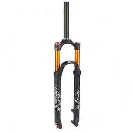 HWL Spares HWL MTB Bike Suspension Fork TK 26 Inch 27.5" 1-1 / 8" Mountain Suspension Forks Damping Adjustment Unisex's Travel:100mm Black (Size : 26 inch)
