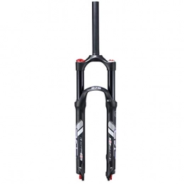 HWL Spares HWL MTB Bike Suspension Forks 27.5 Inch, Double Chamber Shoulder Control 1-1 / 8" Damped Turtle Rabbit Adjustment Travel 120mm (Color : Black, Size : 26 inch)