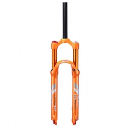 HWL Spares HWL MTB Suspension Forks 26 Inch, Double Chamber Shoulder Control Bike Gas Fork 1-1 / 8" Damping Adjustment Unisex's Travel 120mm (Color : B, Size : 26 inch)
