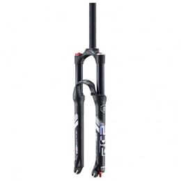 HWL Spares HWL Suspension Fork 27.5 Inch, MTB Bike Cycling Forks 1-1 / 8" Straight Tube Disc Brake Damping Adjustment Unisex Travel 120mm (Color : Black, Size : 27.5inch)