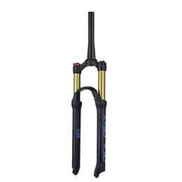 ITOSUI Mountain Bike Fork ITOSUI 26 27.5 29 Inch MTB Air Suspension Fork Travel 100mm Rebound Adjust Mountain Bike Front Forks 1-1 / 2" Tapered Tube Disc Brake QR 9mm Manual Lockout Magnesium +Aluminum Alloy