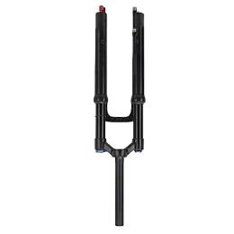 Jauarta Mountain Bike Fork Jauarta Mountain Bike Front Fork 34mm Aluminum Alloy 27.5 Inch Straight Tube Manual Lockout Bike Inverted Suspension Fork for Bike