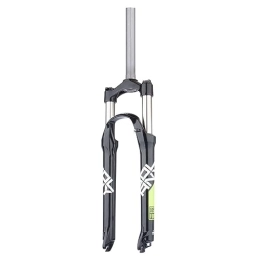 JAYWIS Mountain Bike Fork JAYWIS 24" Bicycle Fork, Suspension Fork, Mountain Bike Shock Fork, Quick Release Dropout Shoulder Control, Straight Tube, 24inch, Green
