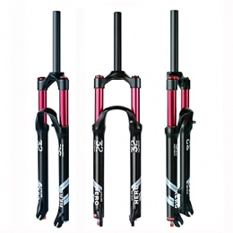 Jejy Spares Jejy Travel 140mm MTB Front Forks 26 / 27.5 / 29 Inch, QR 9mm Straight / Tapered Tube 1 1 / 8" Mountain Bicycle Shock Absorber Suspension Fork (Color : Straight, Size : 29)